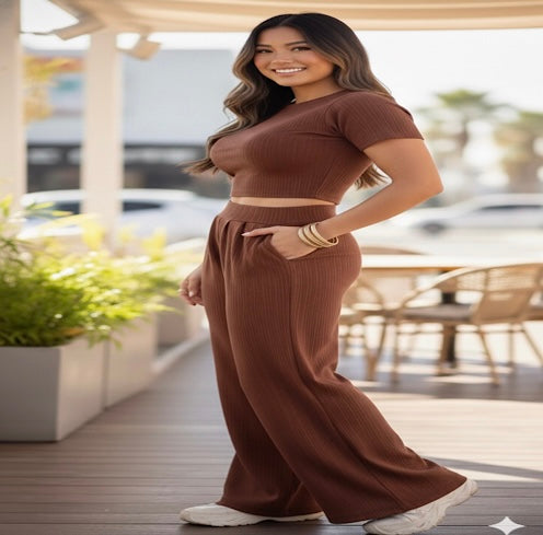 Conjunto "City Breeze" – Set de 2 Piezas en Rib Premium